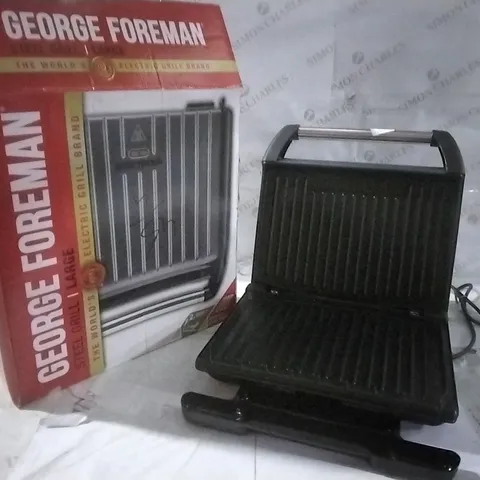 BOXED GEORGE FOREMAN GRILL 