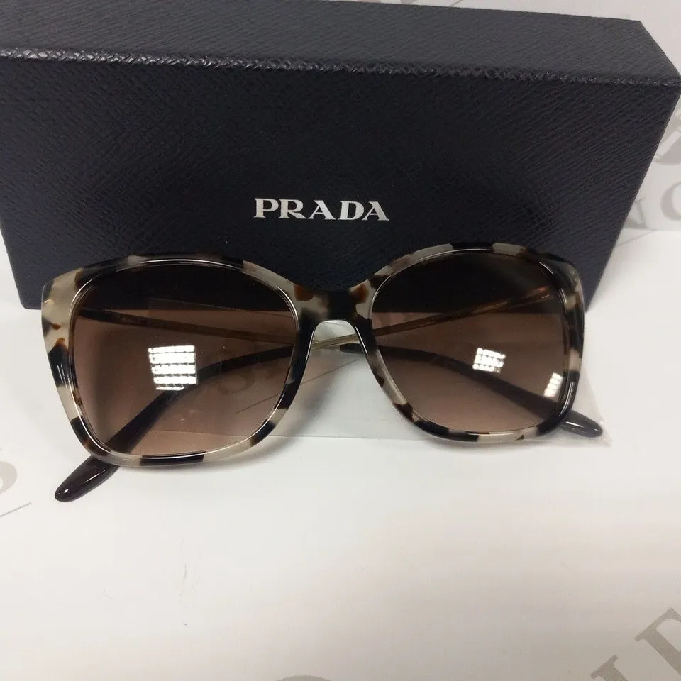 BOXED PRADA SQUARE SUNGLASSES