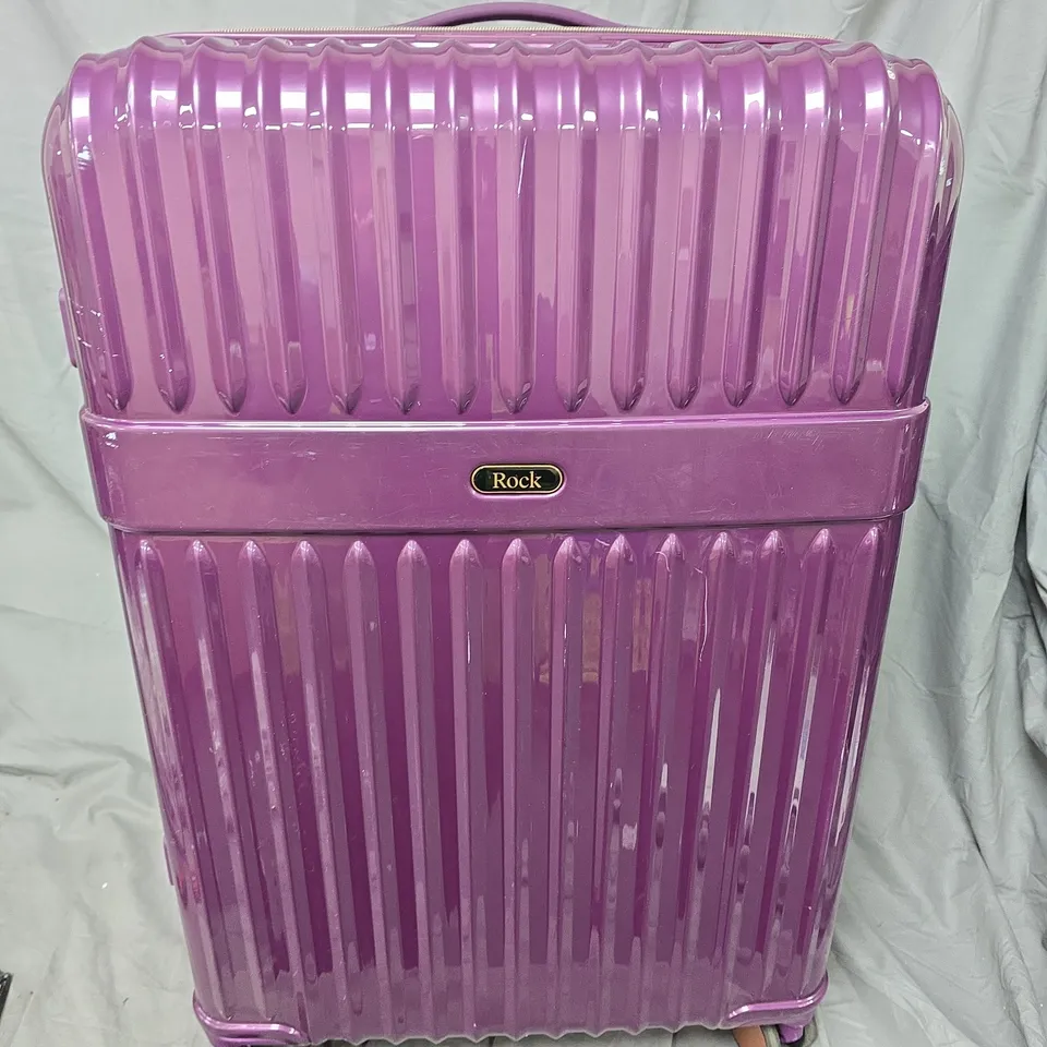 ROCK LUGGAGE SELENE LARGE SUITCASE IN PURPLE