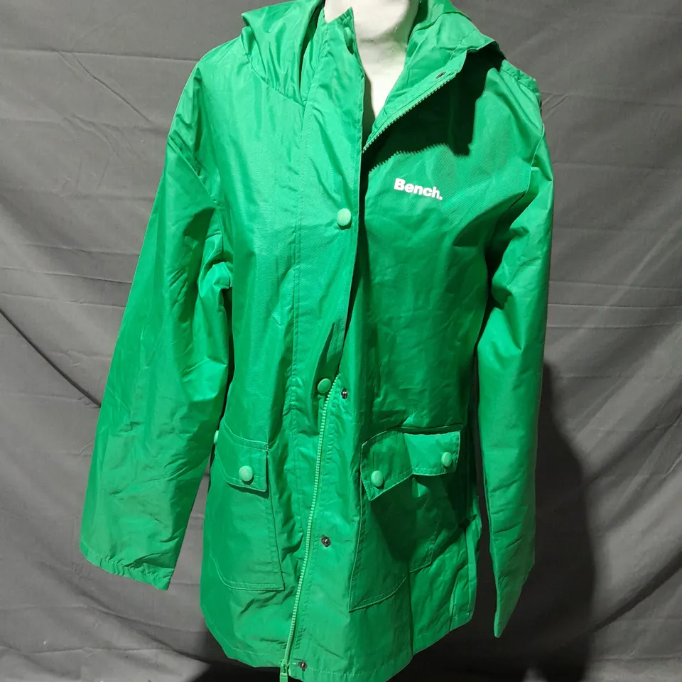 BENCH LADIES RISHI JACKET IN GREEN SIZE 14