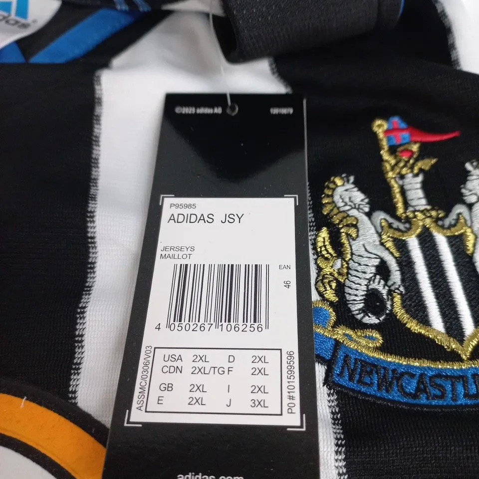 NEWCASTLE UNITED FC CLUB JERSEY ADIDAS 2XL