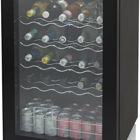 BOXED SWAN 34 BOTTLE GLASS FRONTED WINE COOLER