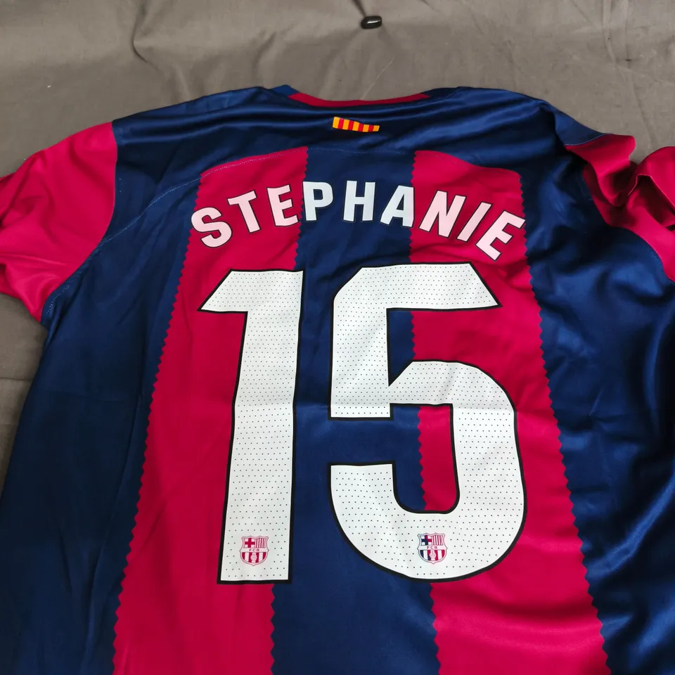 FC BARCALONA HOME JERSEY SIZE XL