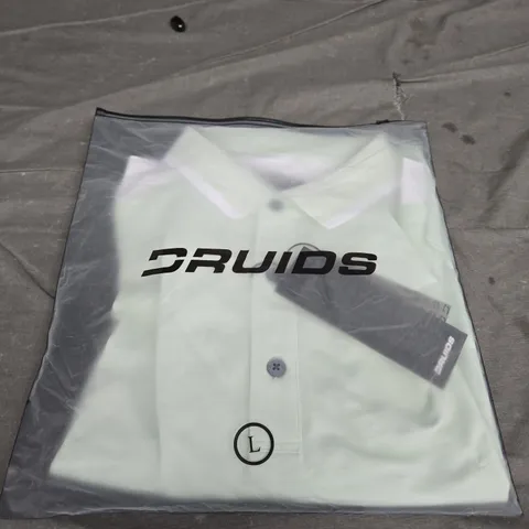 BAGGED DRUIDS KENNY POLO - SIZE LARGE