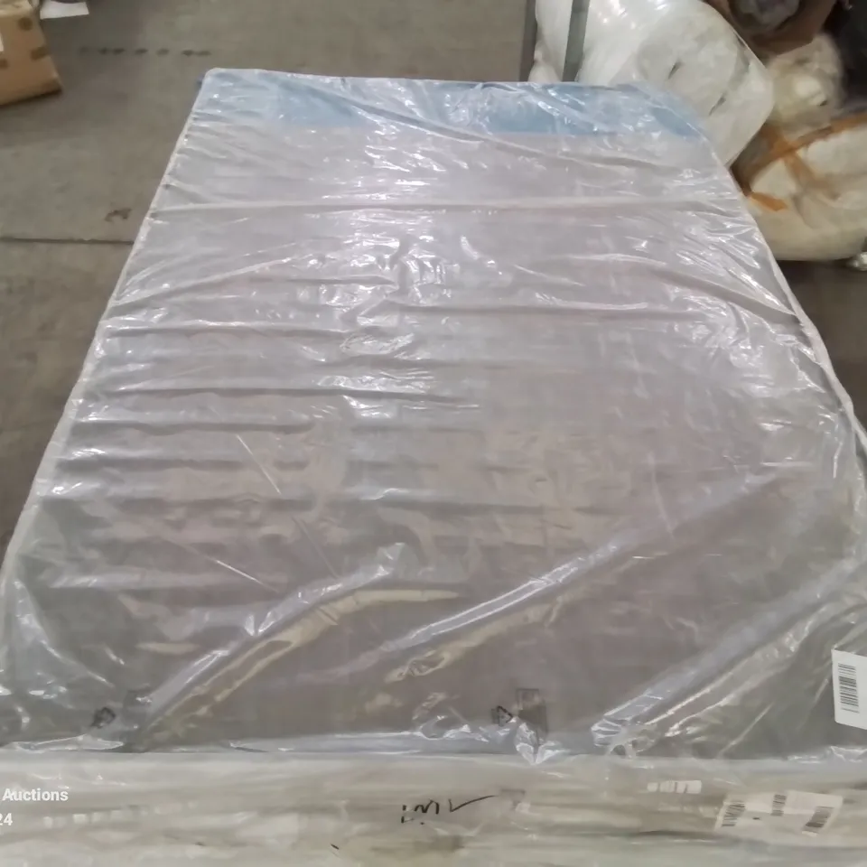 BAGGED DESIGNER DOUBLE 135CM AIRSPRUNG LUXURY QUILTED MEDIUM MATTRESS RRP £229
