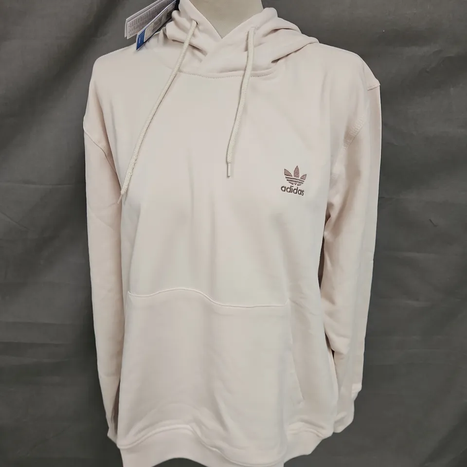 ADIDAS ESSENTIAL HOODIE IN LIGHT BEIGE SIZE XL