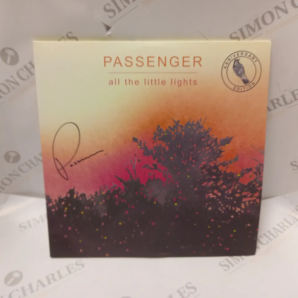 SIGNED PASSENGER ALL THE LITTLE LIGHTS ANNIVERSARY EDITION VINYL