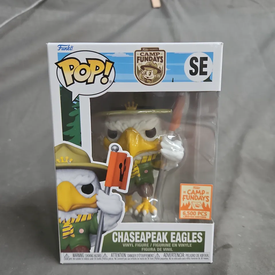FUNKO POP! CHESAPEAKE EAGLES CAMP FUNDAYS VINYL FIGURE – BOXED