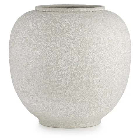 K BY KELLY HOPPEN INDOOR OUTDOOR METAL VASE