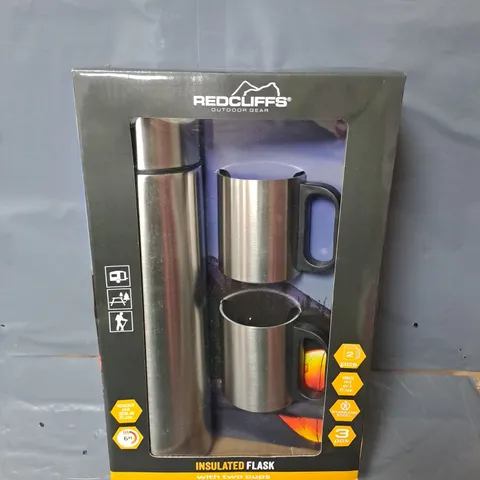 BOXED REDCLIFFS INSULATED FLASK