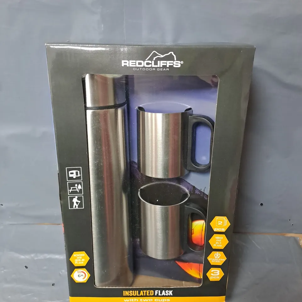 BOXED REDCLIFFS INSULATED FLASK