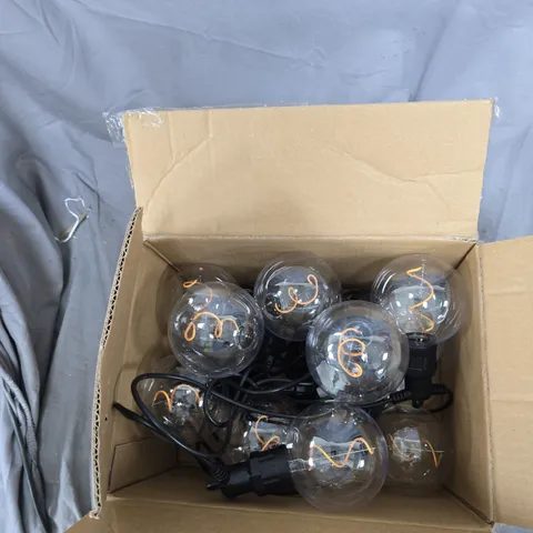 WARM WHITE SPIRAL LED LIGHT STRAND (8M) WITH BS ADAPTER – MY GARDEN