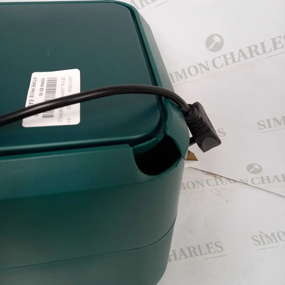 COOKS ESSENTIALS AIR FRYER - EMERALD