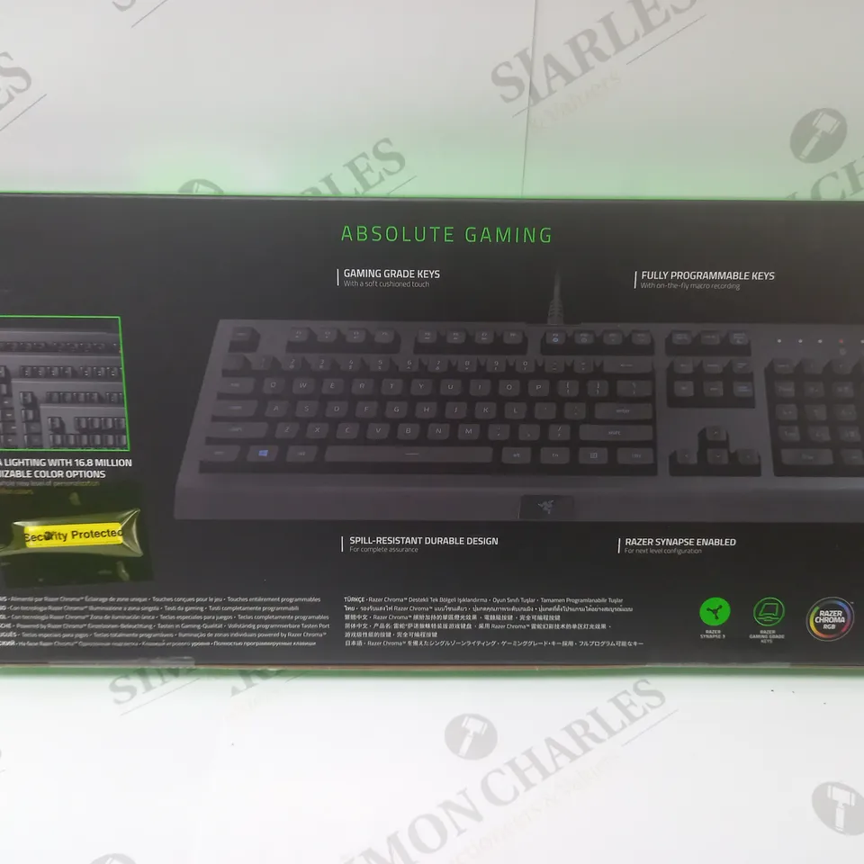 BRAND NEW BOXED RAZER CYNOSA LITE ESSENTIAL GAMING KEYBOARD