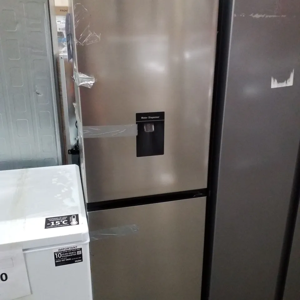 HISENSE 55CM FREESTANDING FRIDGE FREEZER SILVER - UNPROCESSED RAW RETURN