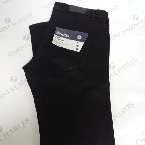 ENZO SLIM STRETCH DENIM JEANS SIZE W34R