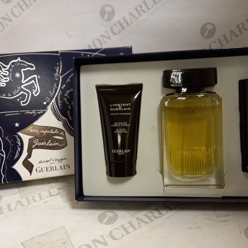 GUERLAIN L'INSTANT DE GUERLAIN POUR HOMME MEN EAU DE TOILETTE SET	