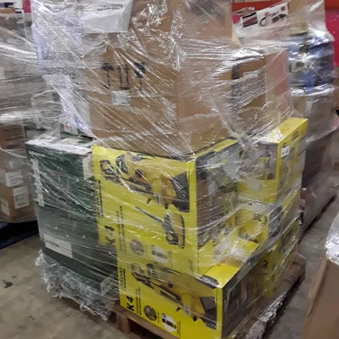 PALLET OF APPROXIMATELY 17 UNPROCESSED RAW RETURN HOUSEHOLD AND ELECTRICAL GOODS TO INCLUDE;