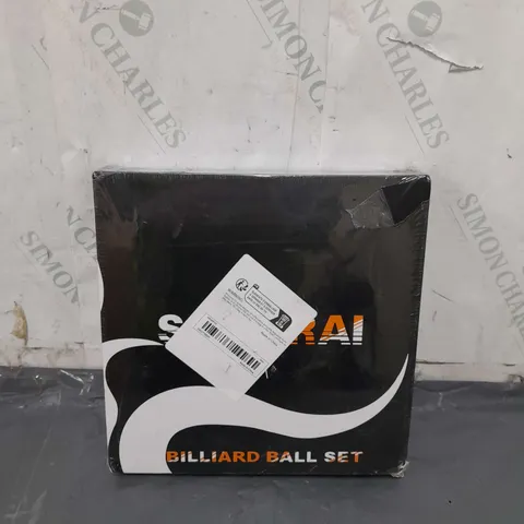 BOXED AND SEALED BILLIARD BALL SET