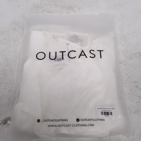 OUTCAST GIGY MINI DRESS WHITE – SIZE S (1 PIECE)