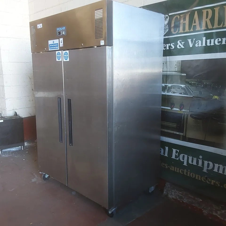 POLAR G594 G-SERIES UPRIGHT DOUBLE DOOR FRIDGE 1200LTR