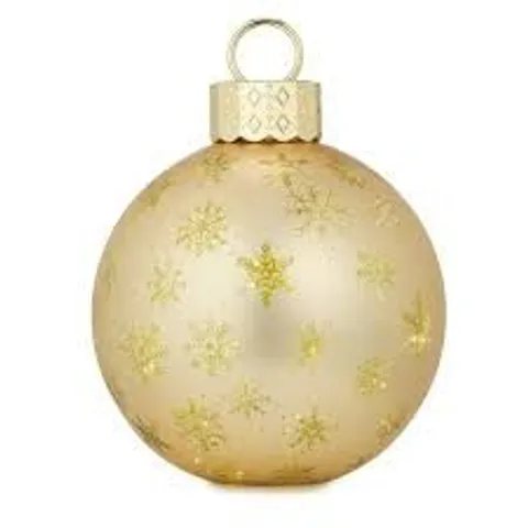 HOME STORIES PRE LIT LARGE BAUBLE DECOR