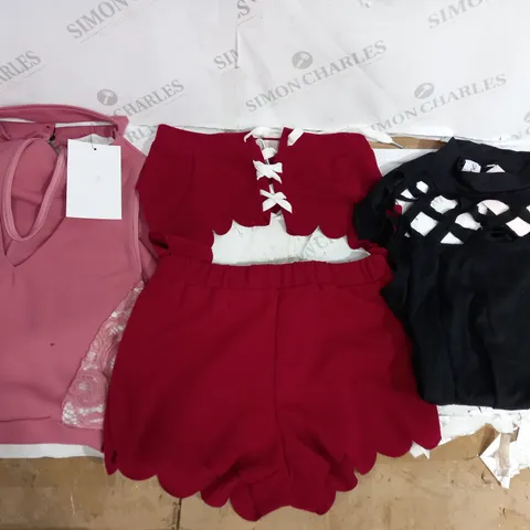 BOX OF 10 ASSORTED CLOTHING ITEMS TO INCLUDE - MIRROR IMAGE