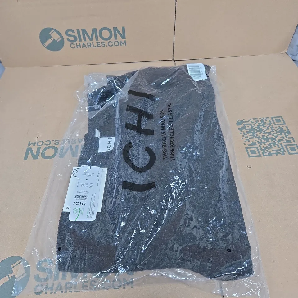ICHI BLACK MEDIUM SLEEVED TOP BAGGED WITH TAGS RRP £34.99