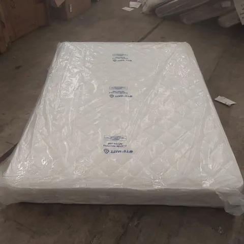 QUALITY BAGGED DOUBLE 135cm AIRSPRUNG LUXURY QUILTED MEDIUM MATTRESS