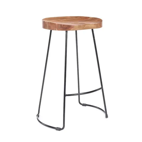 BOXED NATALY 70cm BAR STOOL