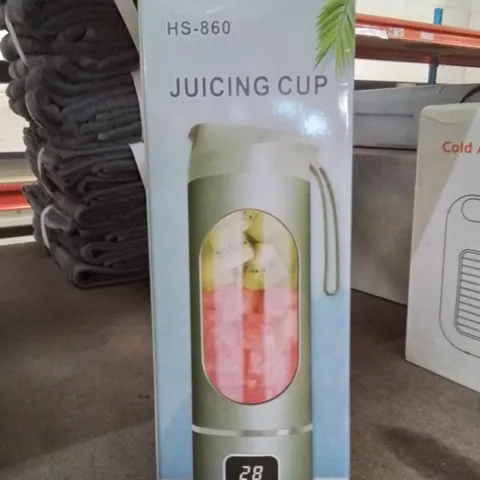 Boxed juicing cup