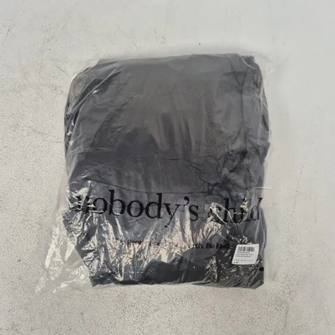 BAGGED NOBODY'S CHILD COLORADO MIDI DRESS IN BLACK SIZE UK 8
