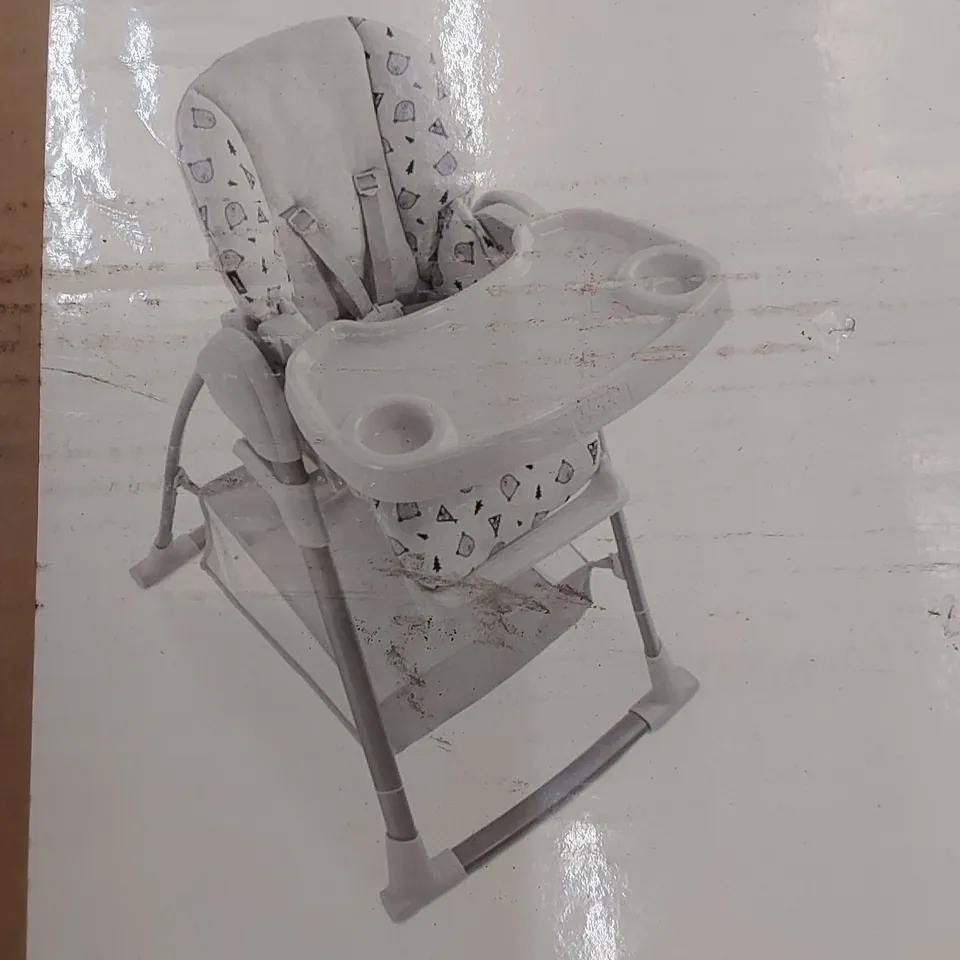 BOXED HAUCK SIT N' RELAX 3-IN-1 HIGHCHAIR - GREY (1 BOX)