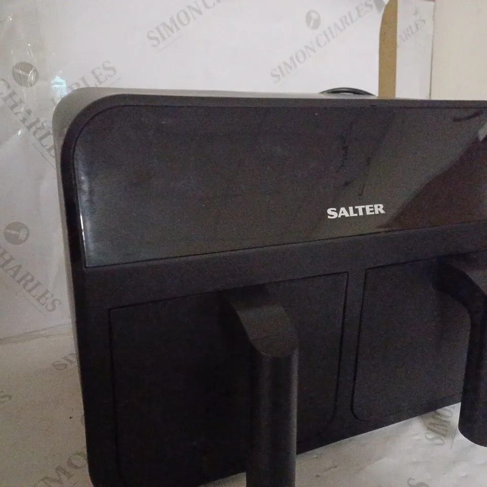 SALTER 2400W DUAL AIR FRYER - EK4750BLK