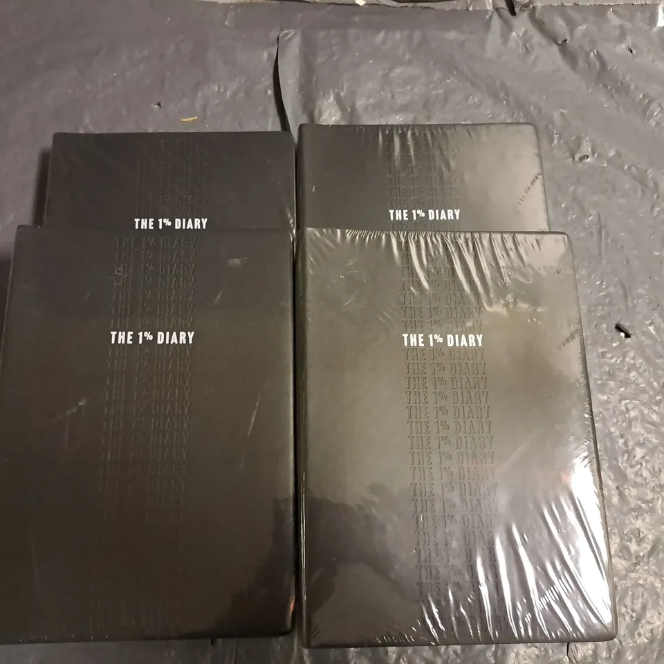 LOT OF 4 SEALED THE 1% DIARIES