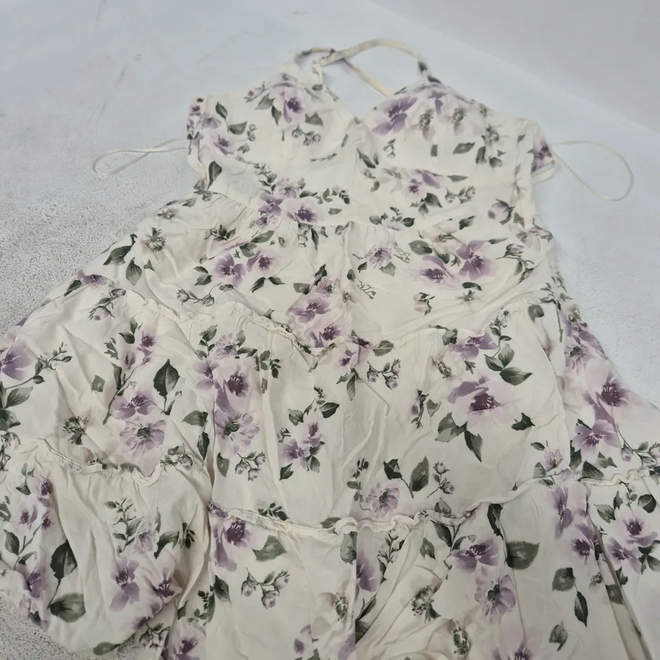HOLLISTER WOMEN'S FLORAL PRINT DRESS, SIZE S