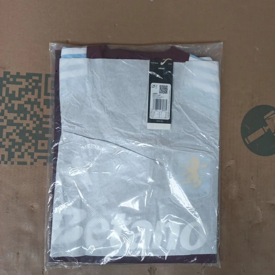 BAGGED ADIDAS ASTON VILLA FC 25/26 HOME JERSEY SIZE XL