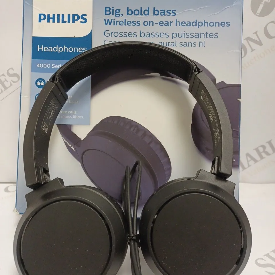 BOXED PHILIPS 4000 SERIES BLUETOOTH HEADPHONES