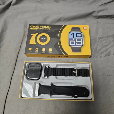 C900 PROMAX SMART WATCH IN BLACK – BOXED