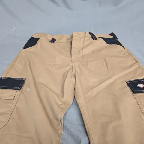 DICKIES EVERYDAY TROUSERS ANT PEN IN BROWN - SIZE 34/34