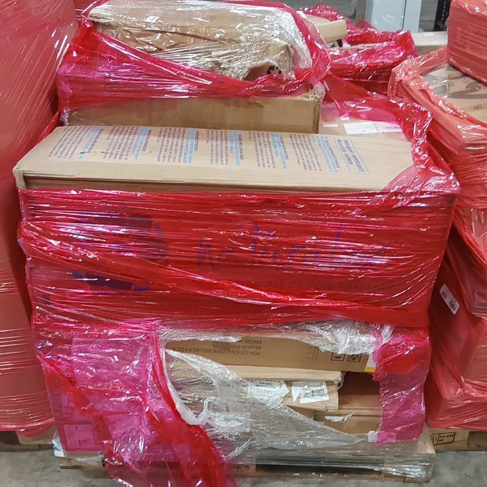 PALLET OF ASSORTED CONSUMER PRODUCTS TO INCLUDE: MATTRESS, TABLE, DESK CHAIR ECT