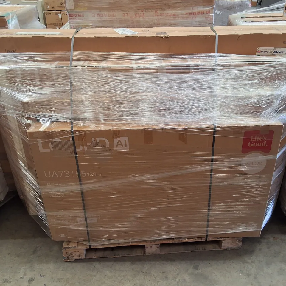PALLET CONTAINING 6 ASSORTED DAMAGED TVS