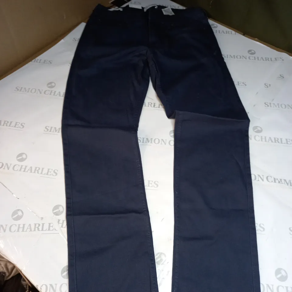 JACK AND JONES NAVY BLUE PANTS SIZE 32 L 32 W
