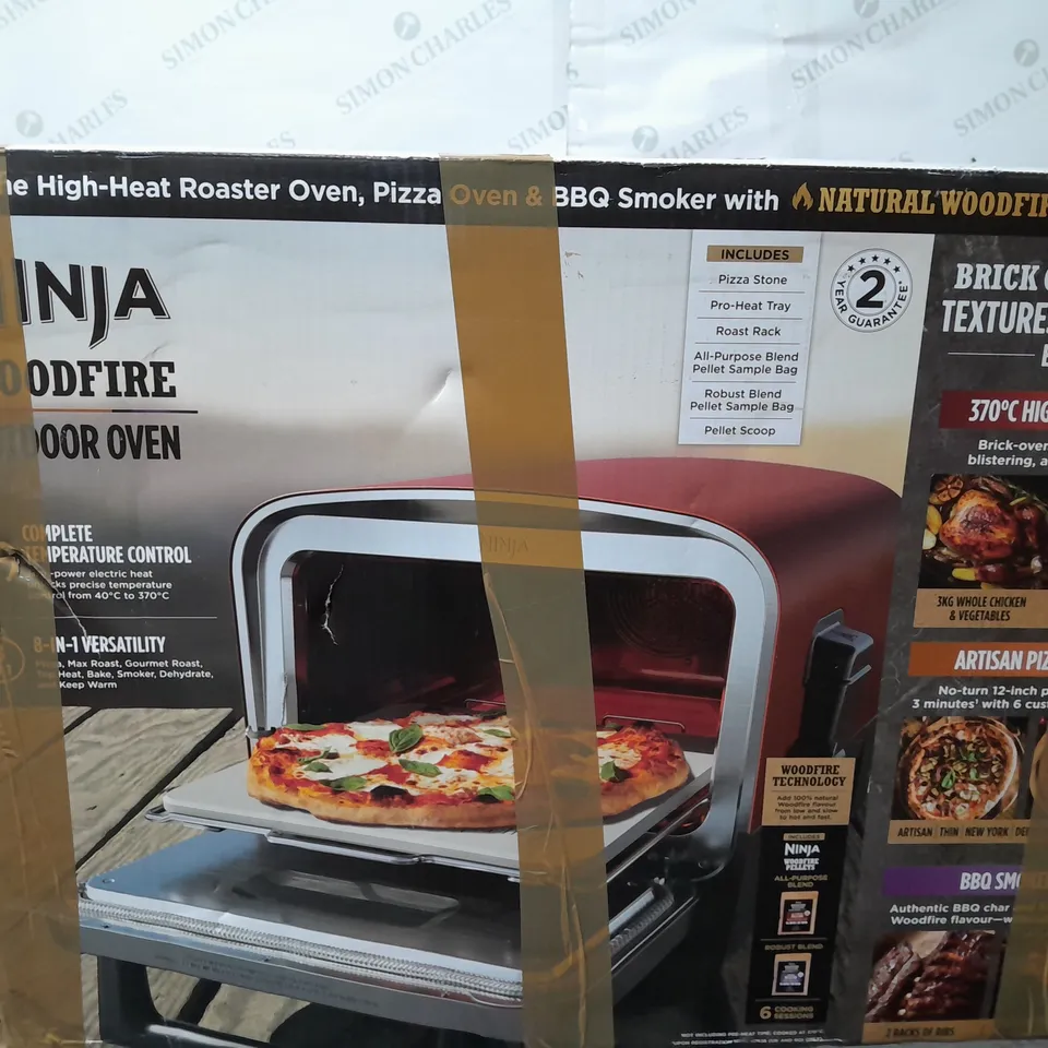 BOXED NINJA WOODFIRE OUTDOOR OVEN - COLLECTION ONLY