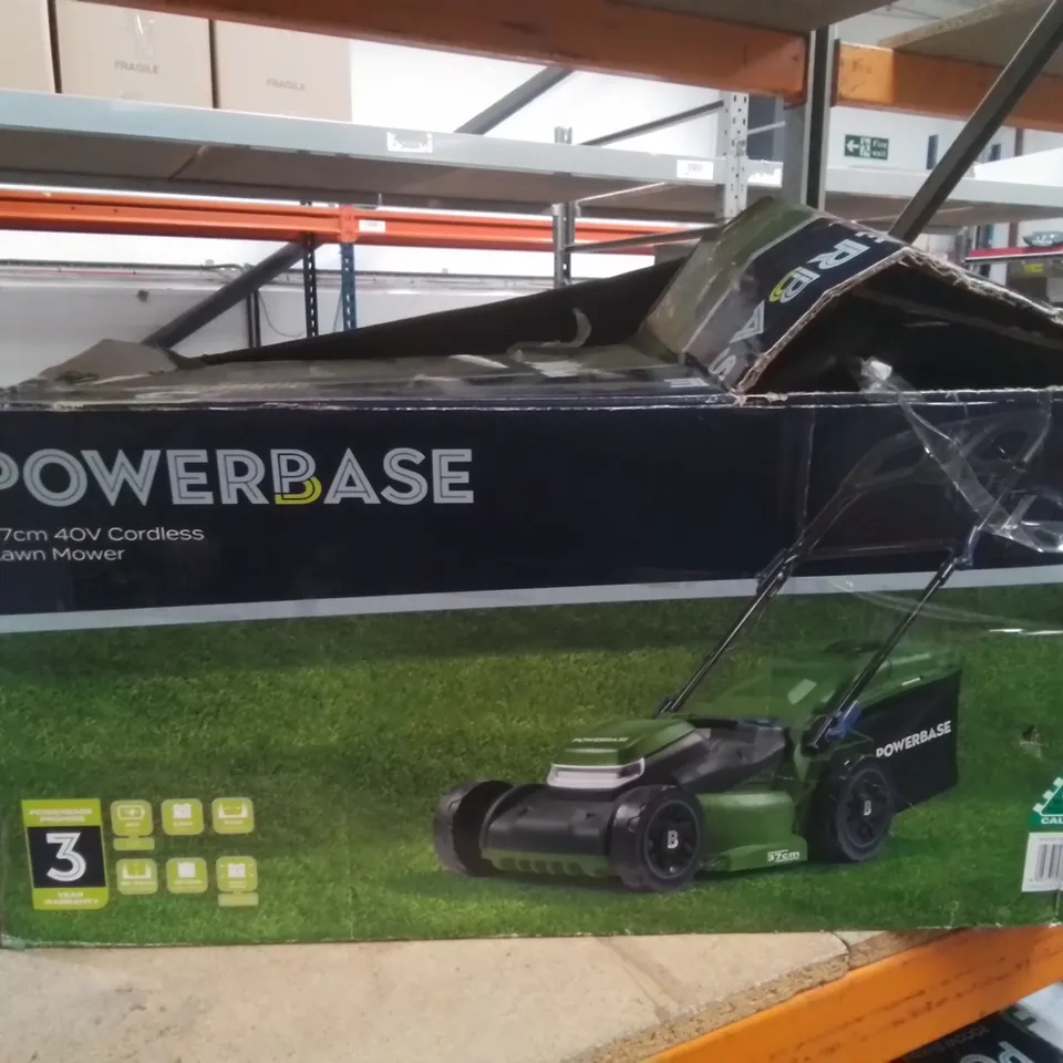 POWERBASE 40V CORDLESS LAWN MOWER 