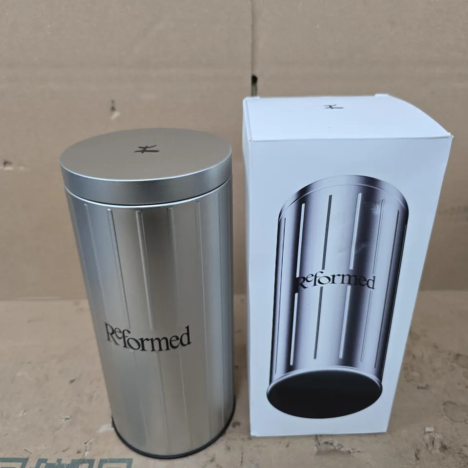 REFORMED COFFEE METAL STORAGE CAN
