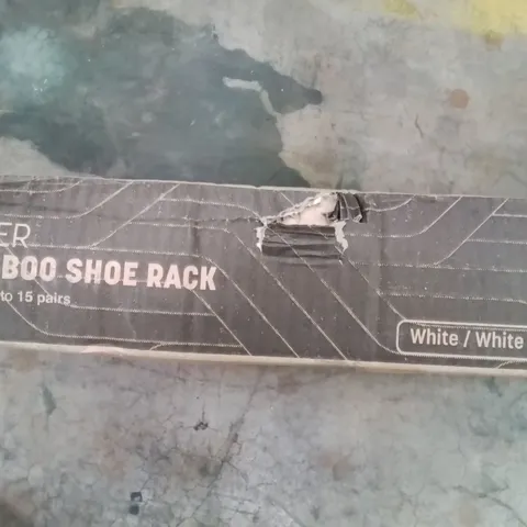 BOXED 3 TIER BAMBOO SHOE RACK