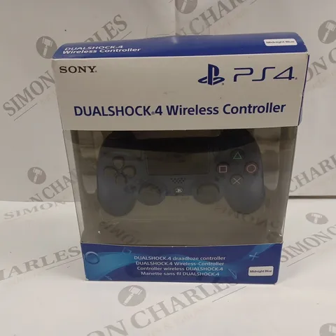 BOXED PS4 DUALSHOCK 4 WIRELESS CONTROLLER IN MIDNIGHT BLUE