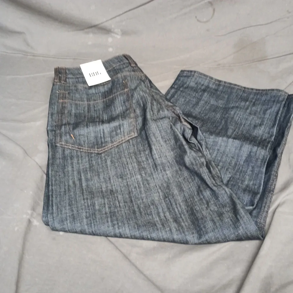 BDG JAYA BAGGY JEANS IN DARK BLUE SIZE 28W 32L