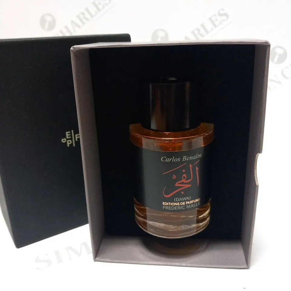 BOXED CARLOS BENAIM DAWN EDITIONS DE PARFUMS FREDERIC MALLE EAU DE PARFUM 100ML